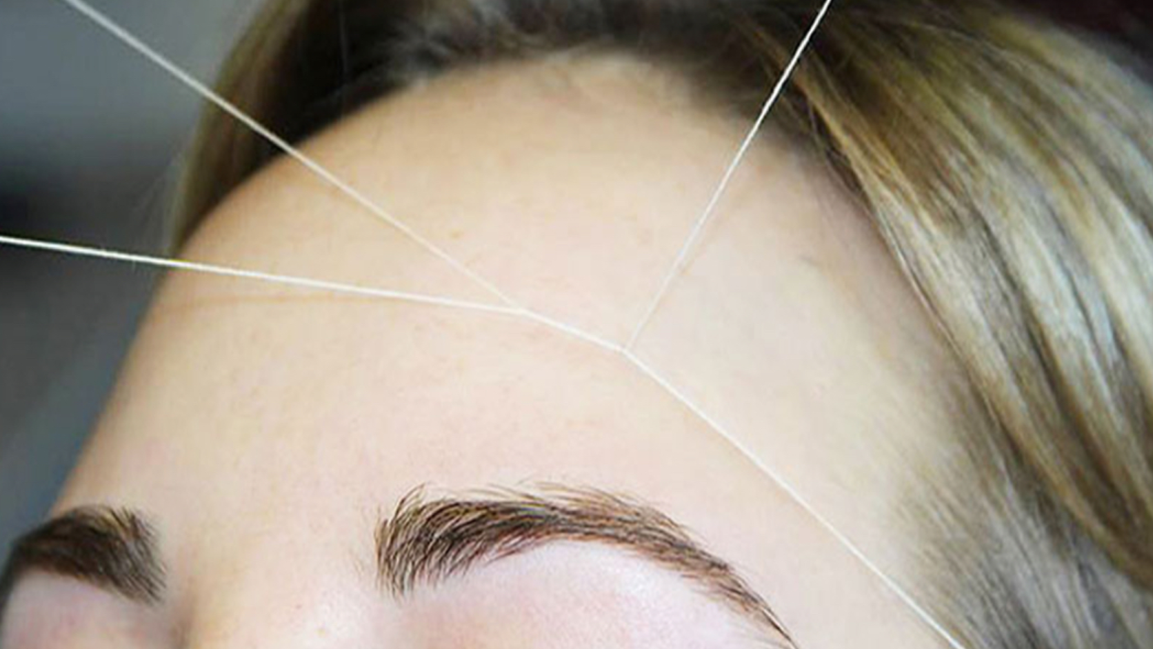 Forehead Threading
